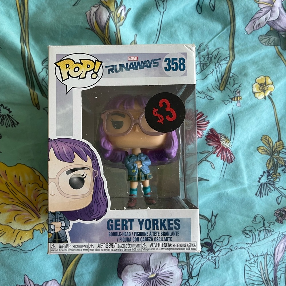 Gert Yorkes funko pop